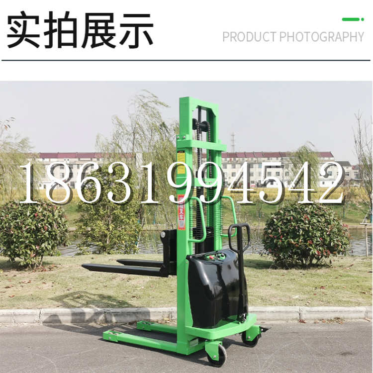 东光县电动叉车堆高车液压铲车电瓶1吨2吨站驾步行式小型全自动叉车